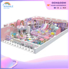 150-square-meter Indoor Pink Bear-themed Customized Children's Soft Furnishings And Playground Equipment