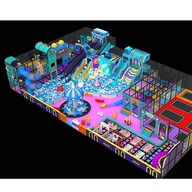 Age-Zoned Exploration Playland (Saudi Arabia) -Commercial Playground Commercial Play