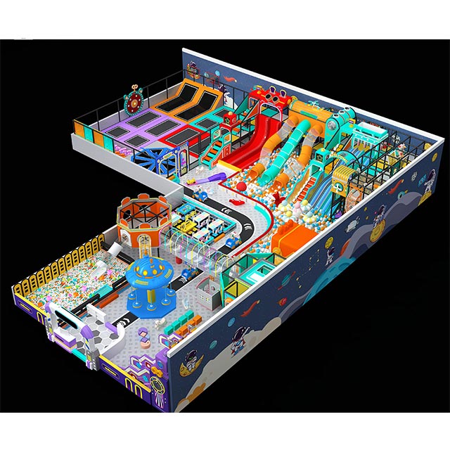 L-Shaped Smart-Design Playground (Indonesia)-Compact Entertainment Center Manufacturer
