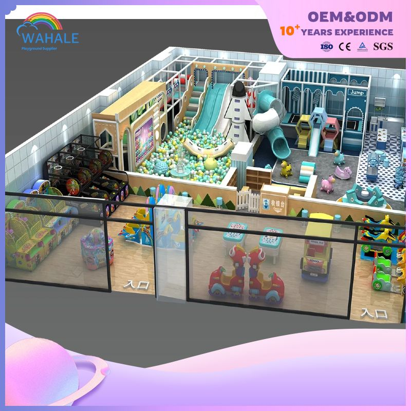 Aerospace Theme Children's Amusement Park Customized Spaceship Playground Equipment Wholesale