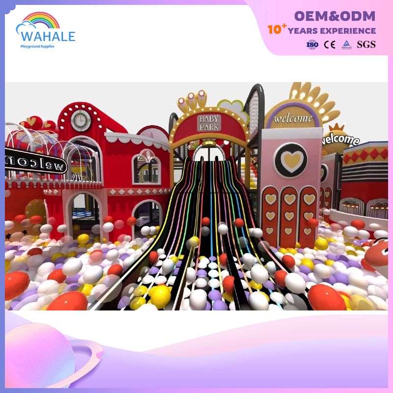 Animal Castle Series Children's Amusement Park Customized Indoor Children's Interactive Playground Facilities