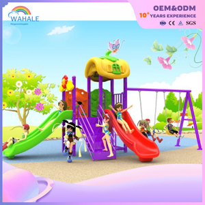 Commercial Outdoor Children's Garden Custom Playground Equipment Wholesale