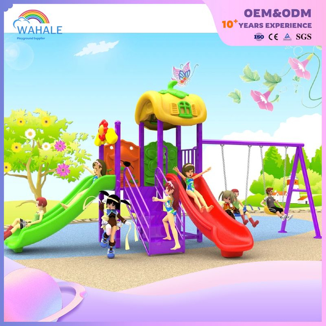 Commercial Outdoor Children's Garden Custom Playground Equipment Wholesale
