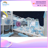 Blue And White Spaceship-themed Children's Playground Custom Indoor Amusement Park Equipment
