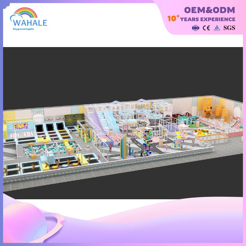 Children's Indoor Physical Training Trampoline Park Playground Equipment Supplier