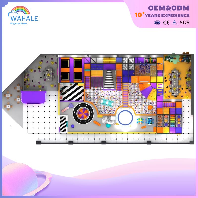 Hip-hop Theme Indoor Playground Customized Children's Video Game Theme Amusement Park Equipment