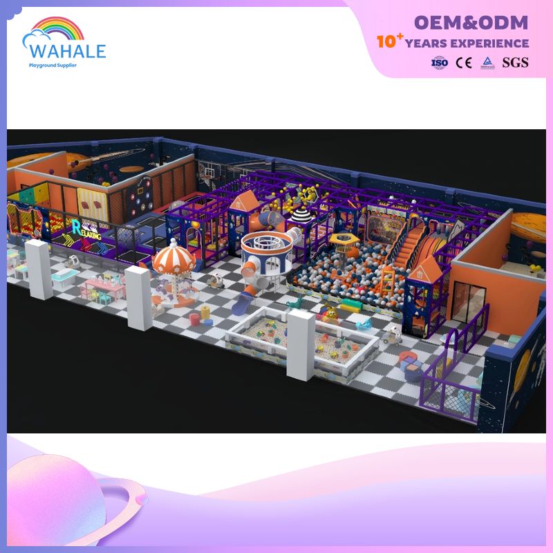 Space Astronaut Theme Customized Playground Children's Indoor Amusement Park Equipment Supplier