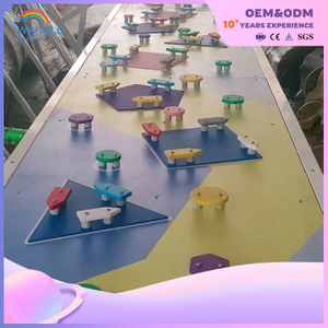 Color Indoor Children's Climbing Wall Custom Playground Equipment Wholesale