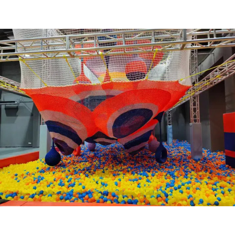 Woven net ocean ball pool