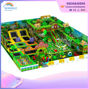 Indoor Parkour Trampoline Park Basketball Football Dodgeball Playground Equipment Indoor Customization