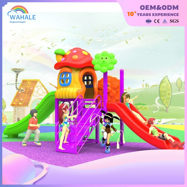Color Mushroom House Outdoor Children's Park Amusement Equipment Wholesale