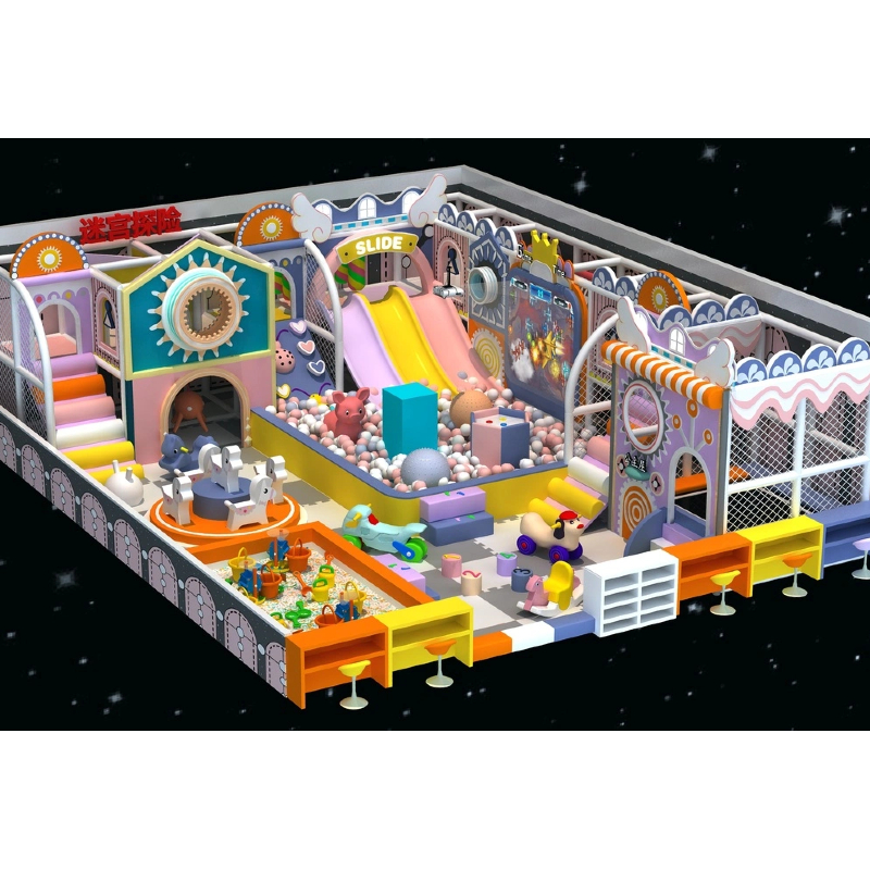 orange rotating bear head swing