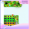 Forest Theme Children's Indoor Playground Green Is Customized Trampoline Park Equipment