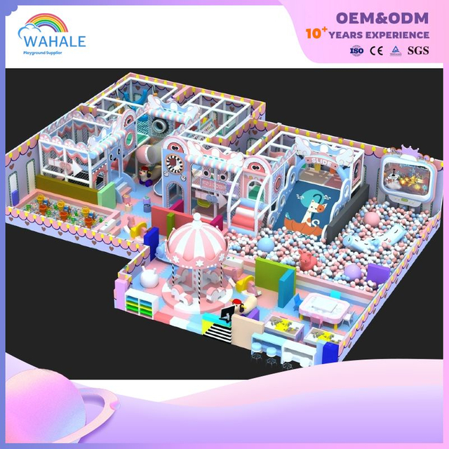 Preschool Indoor Children's Castle Custom Playground Dream Children's Playground Equipment