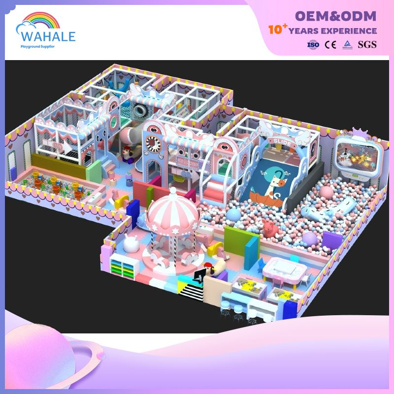 Preschool Indoor Children's Castle Custom Playground Dream Children's Playground Equipment