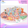 Circus Color Custom Indoor Children's Ocean Ball Pool Playground Trampoline Parkour Sports Amusement Equipment