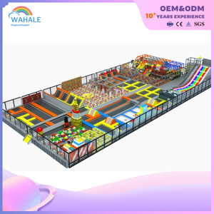 Color Indoor Parkour Trampoline Park Children's Joy Custom Sports Playground Equipment Wholesale