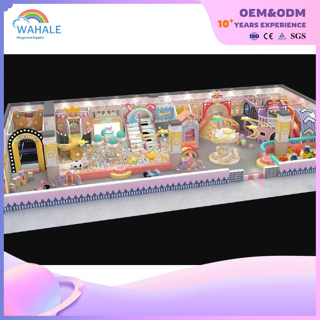 Orange Department of Indoor Children's Playground Custom Cartoon Theme Indoor Amusement Park Equipment Suppliers