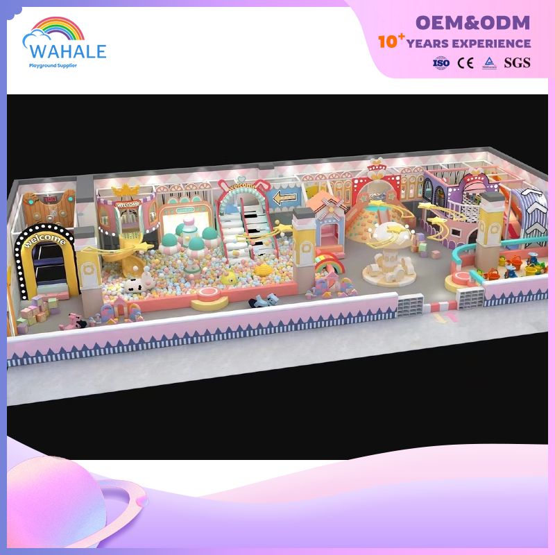 Orange Department of Indoor Children's Playground Custom Cartoon Theme Indoor Amusement Park Equipment Suppliers