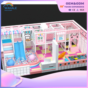Town Games Children's Role-playing Station Indoor Game House Baby Game Entertainment Equipment