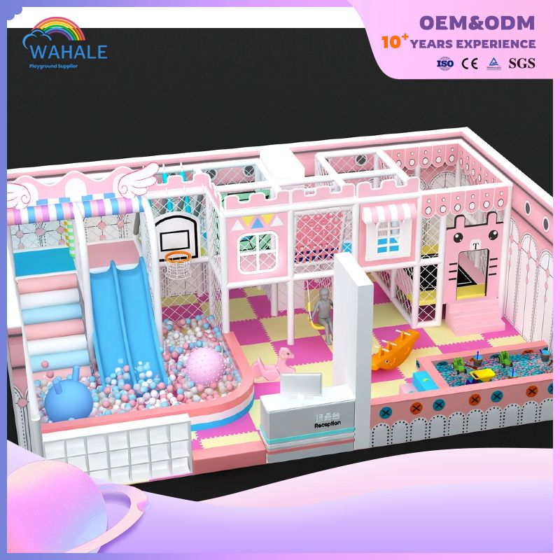 Town Games Children's Role-playing Station Indoor Game House Baby Game Entertainment Equipment