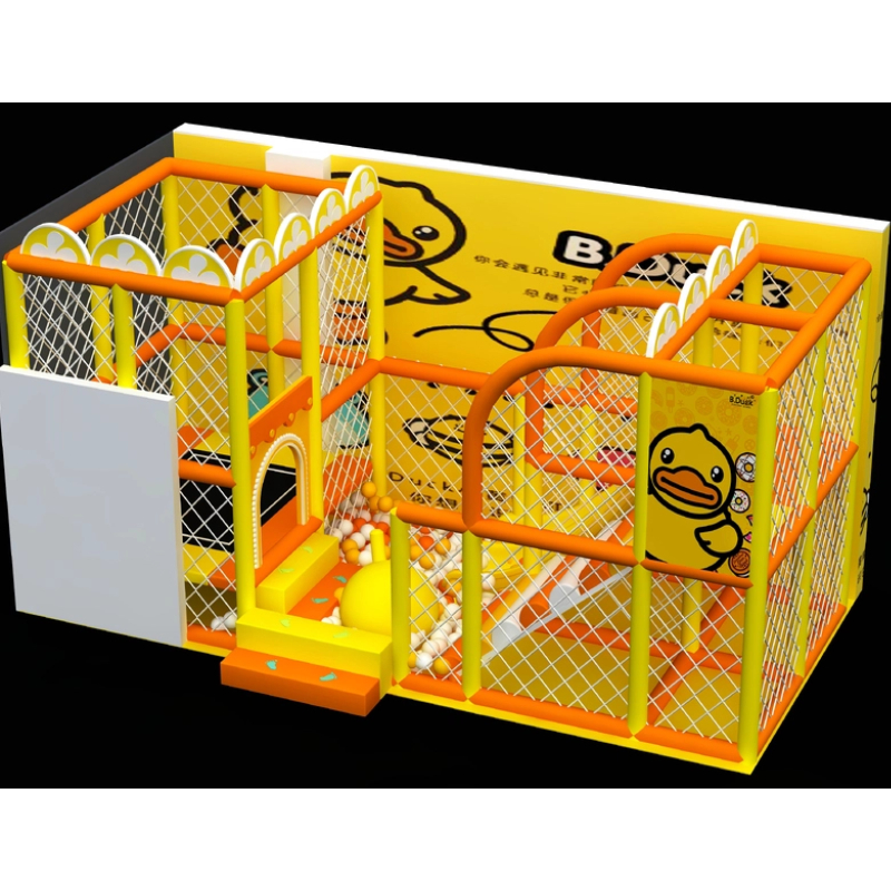 indoor yellow castle trampoline,