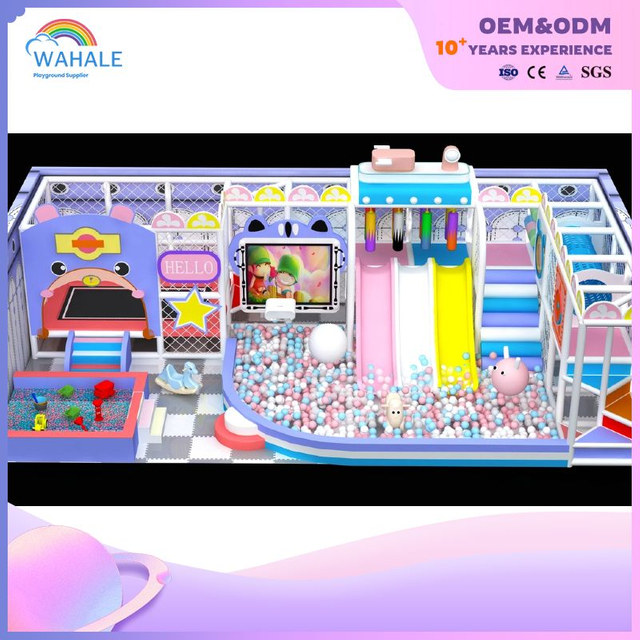 Trampoline Slide Original Equipment Manufacturer Children's Obstacles Indoor Children's Amusement Park