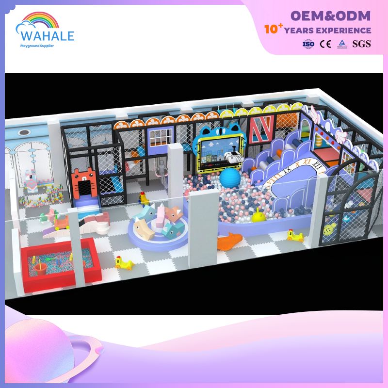 Children's Play Equipment Maze Game Comprehensive Children's Indoor Playground Soft Play Amusement Park