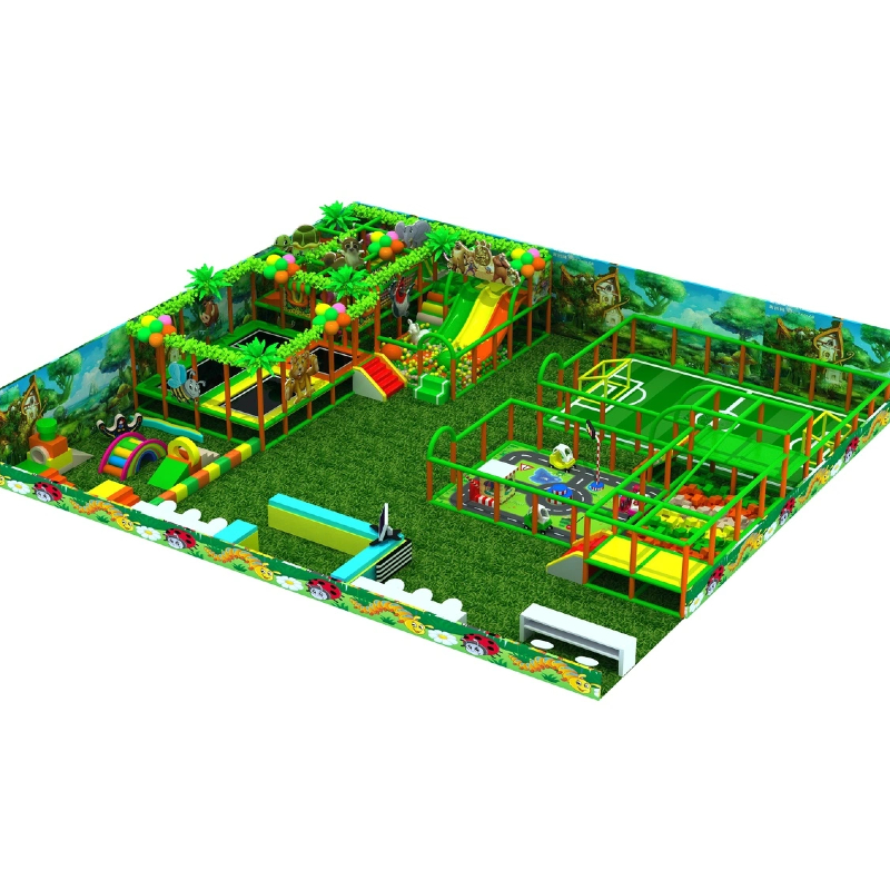 simulated football field