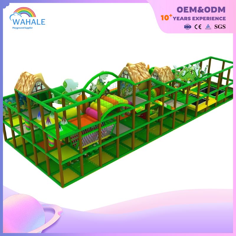 Forest Theme Soft Indoor Children's Playground Jungle Theme Children's Commercial Indoor Soft Playground Equipment