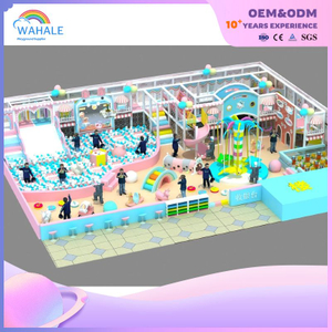New Large Macaron Candy Theme Customized Children's Dream Park Children's Play Equipment