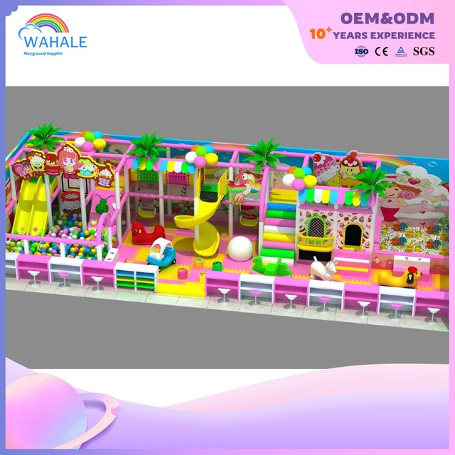 Macaron Color Children's Playground Manufacturer Custom Soft Play Equipment Children's Indoor Playground Commercial Business Plan