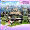 Scenic Area Outdoor Wooden Physical Training Children Warriors Expansion Park Equipment Wholesale