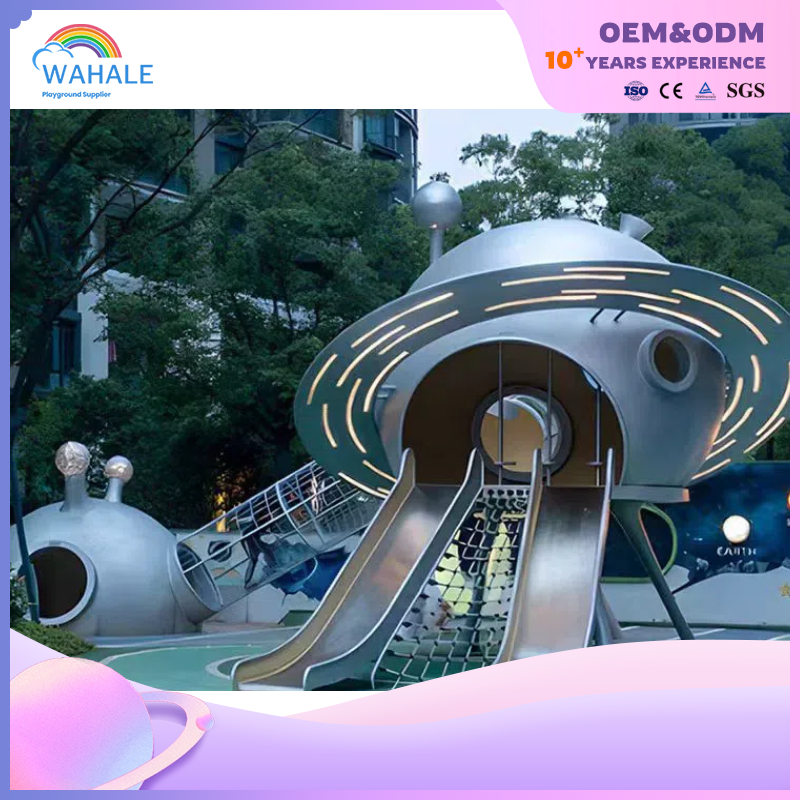 Park Outdoor Space Cartoon Theme Customized Children's Playground Equipment Wholesale