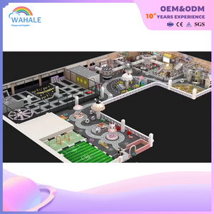 Mall Interior Luxury Castle Theme Soft Decoration Playground Children's Trampoline Parkour Park Facilities