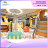 Mall Indoor Yellow Cartoon Theme Custom Children Happy Parent-child Interactive Playground Equipment Wholesale