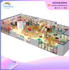 Shopping Mall Interior Color Castle Shape Park Customized Children's Soft Installation Through The Playground Facilities
