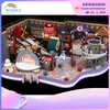Happy Town Theme Custom Children's Sports Playground Indoor Macaron Color Soft Decoration Park Sale