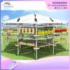 Park Outdoor Wooden Hexagonal Children Adventure Adventure Playground Equipment Wholesale