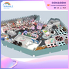 Shopping Mall Indoor Green Cartoon Theme Customized Children's Sports Playground Equipment Suppliers