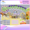 Kindergarten indoor crazy plant theme customized children parent-child interactive playground equipment