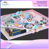 Pink Purple Custom Children's Cartoon Rabbit Indoor Soft Decoration Playground Equipment Sale