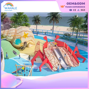 Beach Outdoor Cartoon Animal Modeling Custom Children's Outdoor Playground Equipment