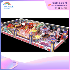 Kindergarten Indoor Pink Is A Supplier of Customized Children's Fantasy Soft Playground Equipment