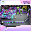 Mall Indoor Video Game Theme Customized Children's Purple Physical Training Playground Equipment