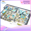 Shopping Mall Indoor Aircraft Model Theme Customized Soft-mounted Children's Playground Equipment