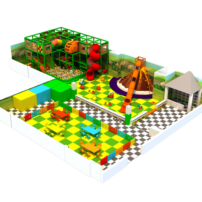 Orange transparent straight slide
