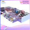 Coffee Shop Indoor Purple Soft House Modeling Children's Physical Exercise Playground Equipment Supplier