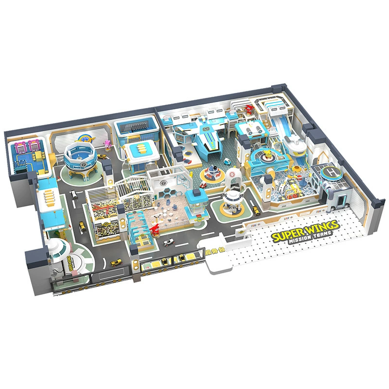 blue aircraft model maze