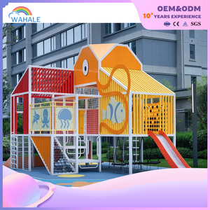 Outdoor Marine Theme Customized Children's Slide Playground Equipment Wholesale